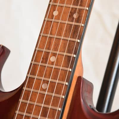Mars Hertiecaster – 1970s Vintage Teisco Style Solidbody SG Guitar image 8