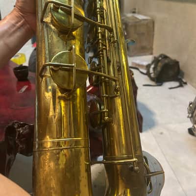Buescher Big B Baritone Saxophone 34xxx - 1961 image 12