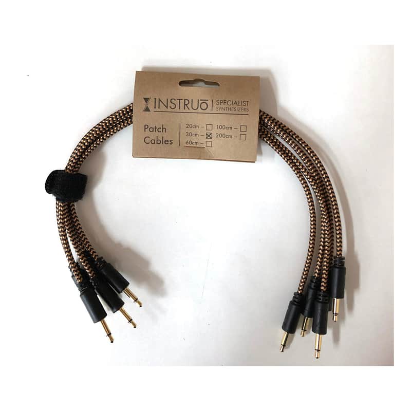 Instruo Eurorack Patch Cable (30cm * 5 Pack) image 1