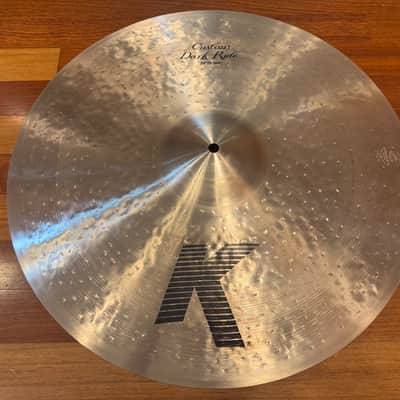Zildjian 20" K Custom Dark Ride Cymbal 1995 - Present - Traditional image 1