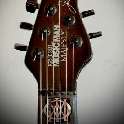 Ernie Ball Music Man John Petrucci Signature Monarchy Series Majesty 6 - Black Knight image 3