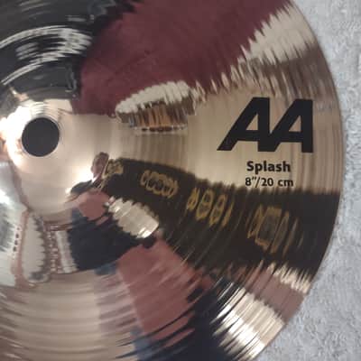 Sabian AA 8" Splash Cymbal - Brilliant - NEW/UNUSED image 5
