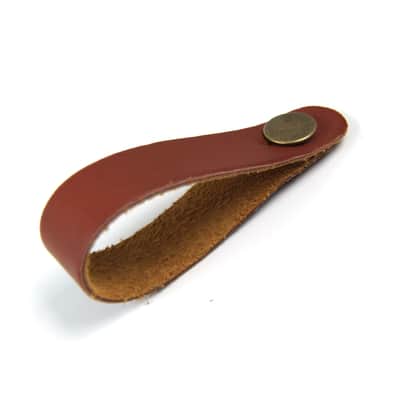 Guitar Headstock Adapter Strap Button Tie, also for Ukulele Mandolin Banjo, Brown