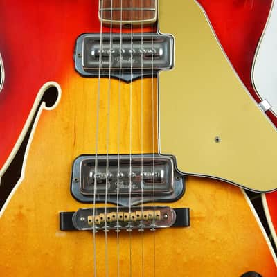1966 Fender Coronado II, Sunburst image 6