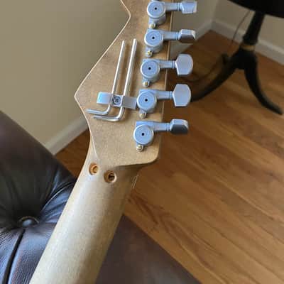 Left Handed Custom Charvel Tribute Floyd Rose Original Relic’d Seymour Duncan Evh 78 image 8