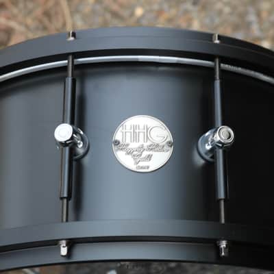 HHG Drums 14x7 Stealth Cast Bronze Snare Drum image 7
