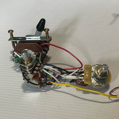 2010's Era MIM Charvel San Dimas Pro Mod Style 1 Guitar Complete Electronics Wiring Volume Pot Jack image 3