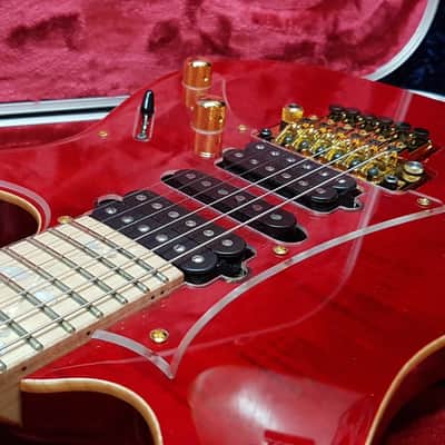 Ibanez RG8550MZ J-Custom Red Spinel Dimarzio Edge Zero FR HSH Electric Guitar image 5