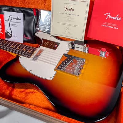 2023 Fender American Vintage II '63 Telecaster Sunburst w/OHSC image 6