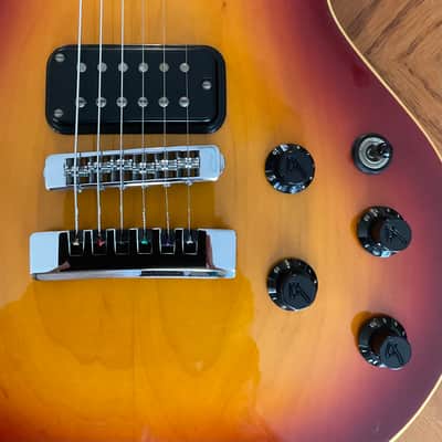 Fender Master Series Flame Standard 1984 - Cherry Sunburst image 9
