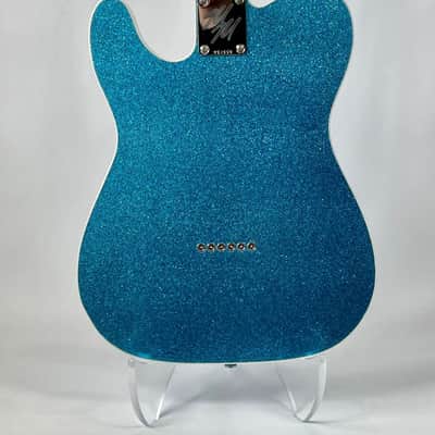 Mario Martin Guitars 2021 Baritone T-Style Custom, Blue Metallic finish NEW (Authorized Dealer) - image 5