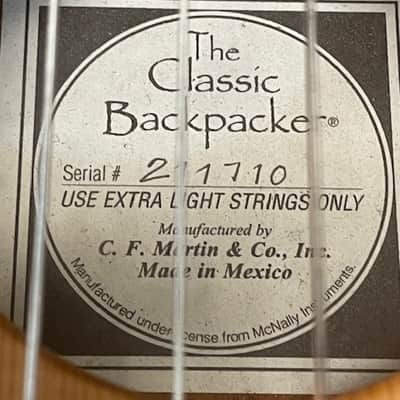 Martin Backpacker Classical Guitar Second Hand image 4