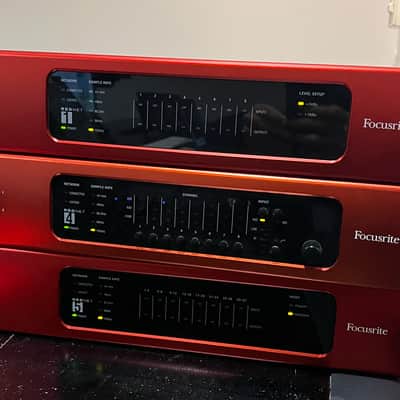 Focusrite RedNet 1 Dante Audio Interface 2010s - Red image 2