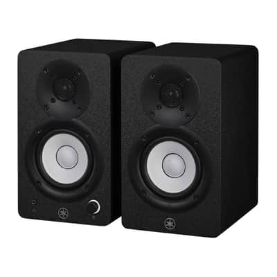 Yamaha HS3 3.5-Inch Powered Compact and Portable Studio Monitors with Class-D Amp (Pair, Black) image 1