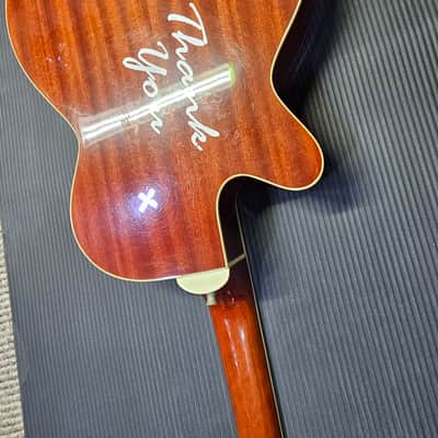 Oscar Schmidt OB100-N Acoustic/Electric Bass 2010s - Natural image 7