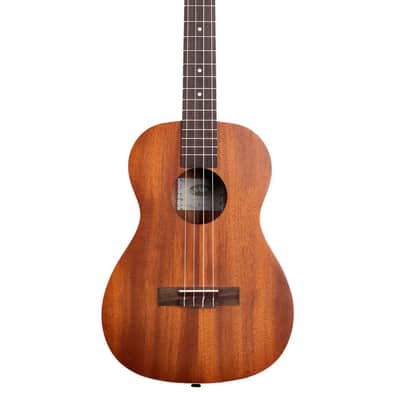 Kala KA-B Baritone Satin Mahogany Ukulele with Kala UB-B Bag image 2
