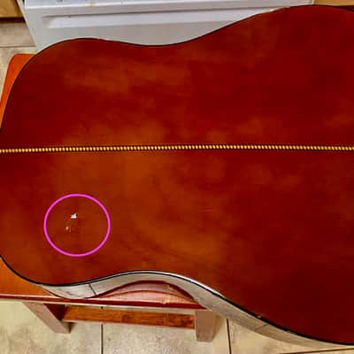 Hohner HW220 Steel String Acoustic Guitar 1980's/90's image 3