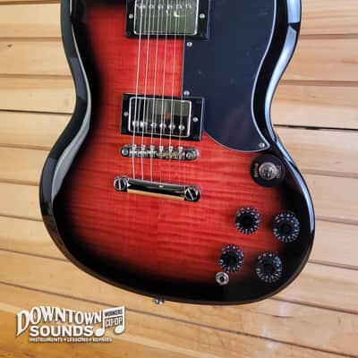 Epiphone SG Tribute Plus - Cherry Burst image 3