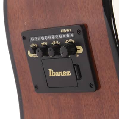 Ibanez AAD51CENT Grand Dreadnought Acoustic-Electric Guitar Natural High Gloss image 8