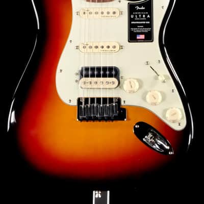 Fender American Ultra Stratocaster HSS - Ultraburst with Rosewood Fingerboard image 2