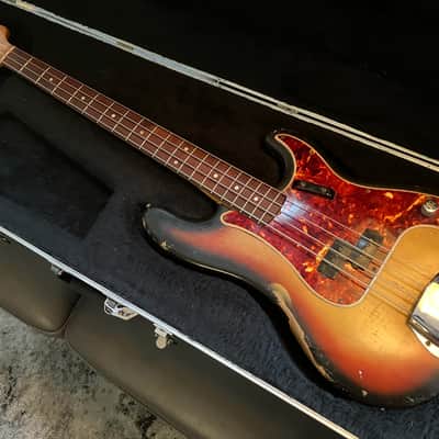 Fender Precision Bass 1965 - Sunburst image 4