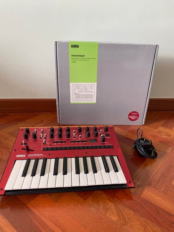 Korg Monologue Monophonic Analog Synthesizer 2016 - Present - Red image 1