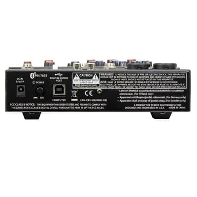 Peavey PV 6BT Compact 6-Channel Mixer with Bluetooth image 4