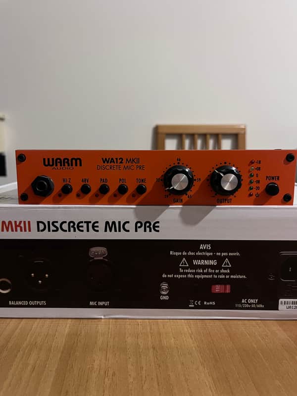 Warm Audio WA12 MKII Microphone Preamp imagen 1
