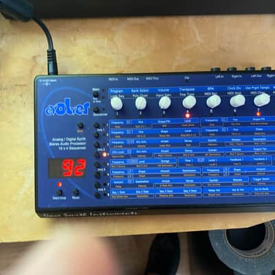 Dave Smith Instruments Evolver Desktop Monophonic Synthesizer 2002 - 2016 - Blue image 6
