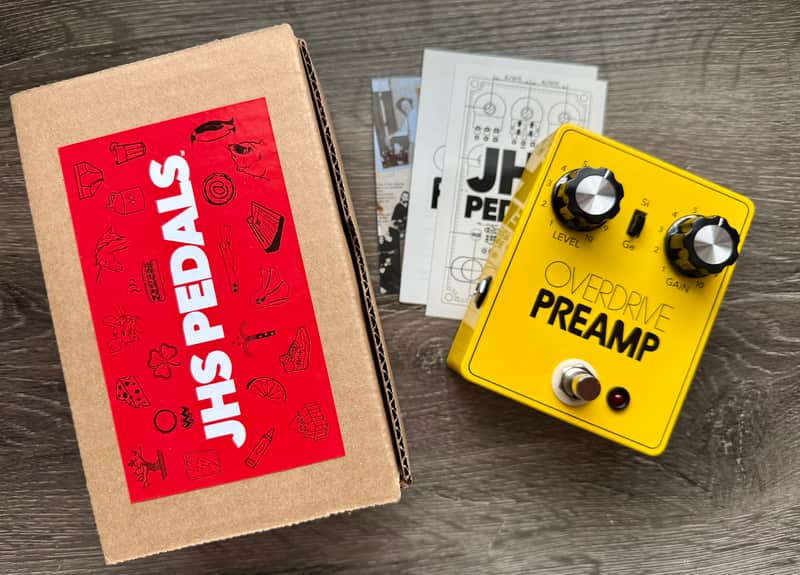 JHS Overdrive / Preamp Limited Edition 2026 - Yellow image 1