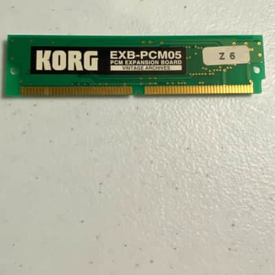 Mint & Tested Working Korg Exb-PCM05 ExbPCM-05 VINTAGE ARCHIVES Expansion Board Sound ROM Card (Triton Floppy Avail.) Exb-PCM5 ExbPCM-5 ExbPCM05 ExbPCM5 for Triton, Studio, Rack, Karma Keyboard Synth / Synthesizer. Minty Condition. SAFE Shipping!