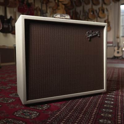 Gibson Dual Falcon 20 15w 2x10" Tube Guitar Amp Combo - Cream Bronco w/ Oxblood Grille image 1