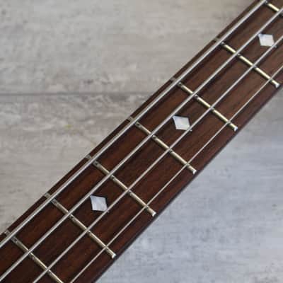 1997 Burny (Fernandes) EB-95X "X Japan" Signature Eagle Bass (Black) image 7
