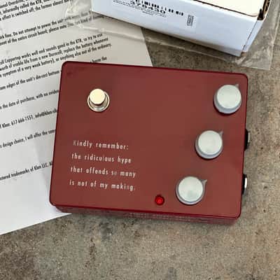Klon KTR Professional Overdrive (Bill Finnegan) image 2