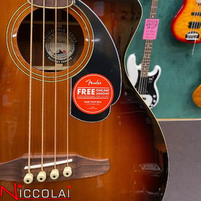 FENDER Kingman Bass, Walnut Fingerboard, Black Pickguard, Shaded Edge Burst image 1