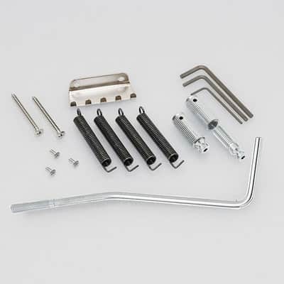NEW Gotoh Ge1996T Floyd Rose Tremolo LEFTY Bridge for Guitar LEFT Handed CHROME - 40mm Block image 2