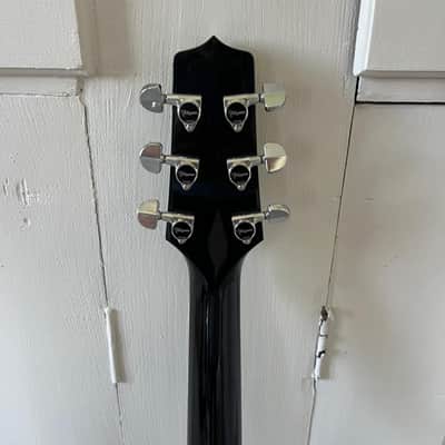 Takamine EF341SC BLK Legacy Series Dreadnought Cutaway Acoustic/Electric Guitar 2010s - Gloss Black image 9