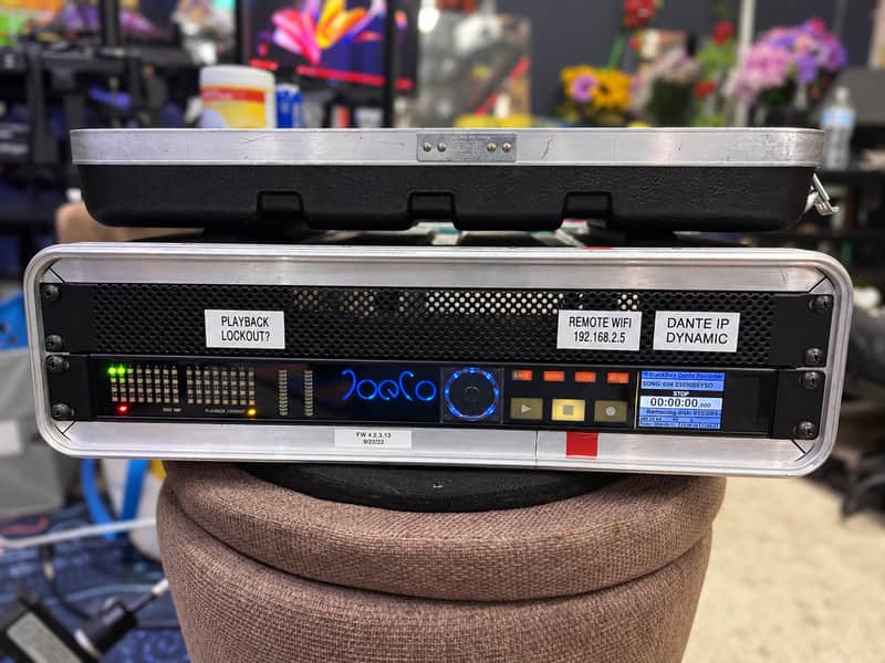 JoeCo BBR64-DANTE 64-Channel Dante Recorder w/ JoeCoRemote & Rack Case image 1