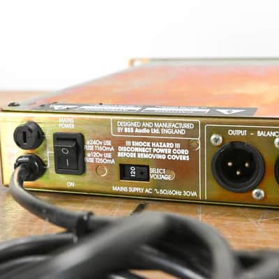 BSS DPR-404 4-Channel Compressor/De-Esser CG011T3 image 10