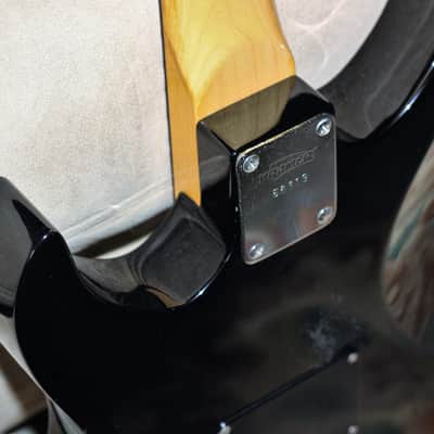 Vintage & Rare Vintage 1986 All Original! Kramer Focus F6000 5 digit Neck Plate, Made by ESP Japan ! image 12