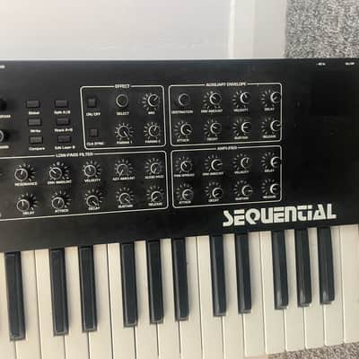 Sequential Prophet Rev2 61-Key 8-Voice Polyphonic Synthesizer 2018 - Present - Black with Wood Sides image 3