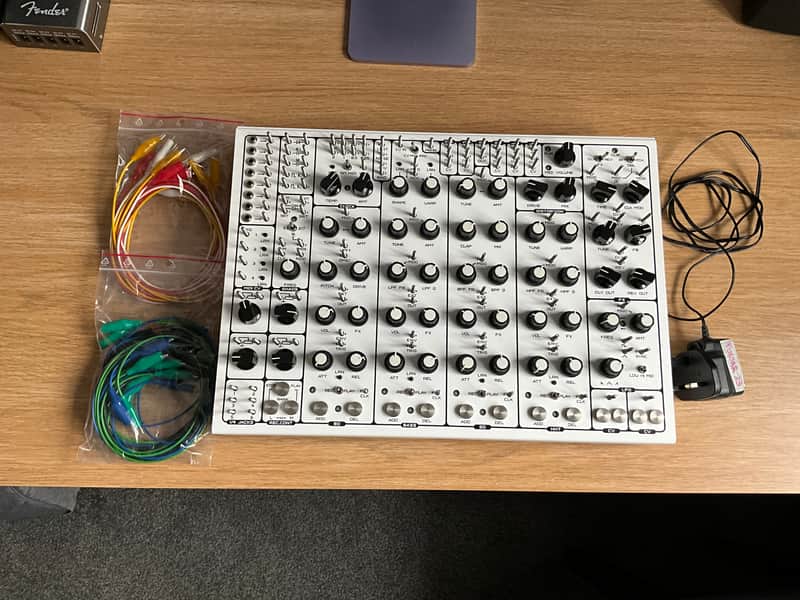 Immagine Soma Laboratory Pulsar-23 (SCREW VERSION) Organismic Drum Machine 2017 - Present - White - 1