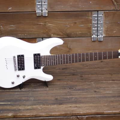 Schecter C-7 Deluxe #438 2018 - Satin White image 2