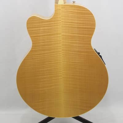 Fender CJ-290SCE Jumbo Natural image 11