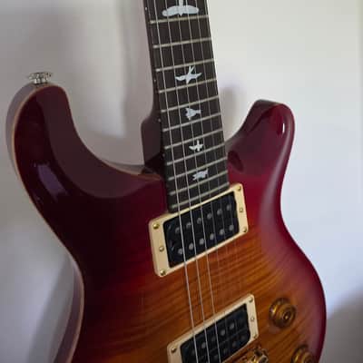 Paul Reed Smith PRS Custom 22 10 TOP Stoptail 1993 Cherry Sunburst Dragon Pick ups image 14