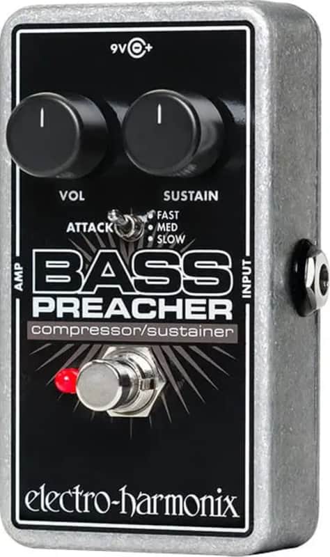 Electro-Harmonix Bass Preacher Compressor Bass Effects Pedal image 1