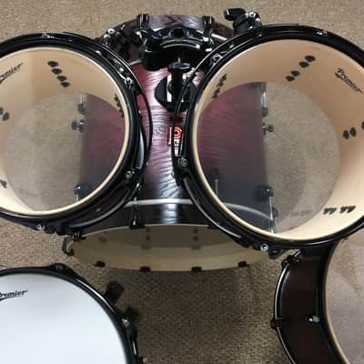 Premier Drums XPK Series 7 Piece Shell Pack Kit/Cherry Burst Finish/FAST FIVE image 11