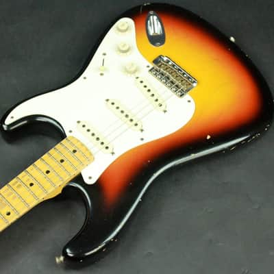 Fender Custom Shop Masterbuilt 1958 Stratocaster Relic by Todd Krause in Three Tone Sunburst image 10