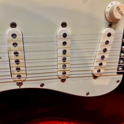 Fender Old & Real Stratocaster Pre-L Slab Board 1960 - Old Black Refinish image 9