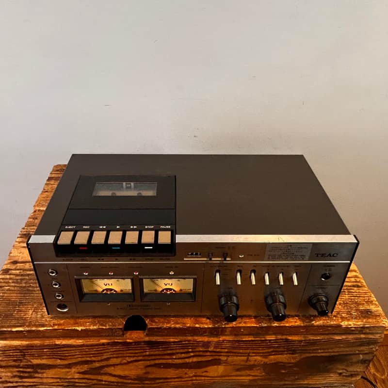TEAC A-460 1970's Vintage Cassette deck top loading | Reverb